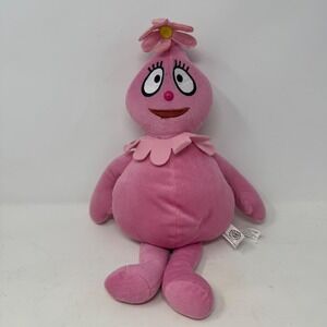 Yo Gabba Gabba Foofa Pink Flower Plush Stuffed Toy 2010 Nanco Nick Jr